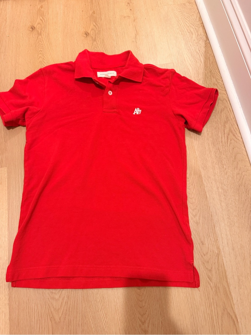 Aeropostale Red Polo